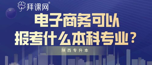 成考专科专业电子商务