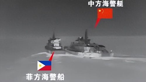 菲海警船挑衅中国海警有何目的
